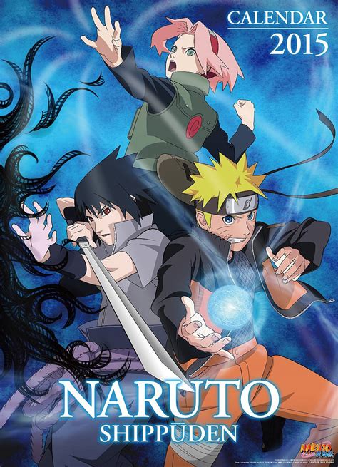 Naruto Shippuden Calendar 2015