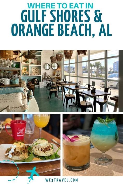 Places to Eat in Orange Beach and Gulf Shores Alabama