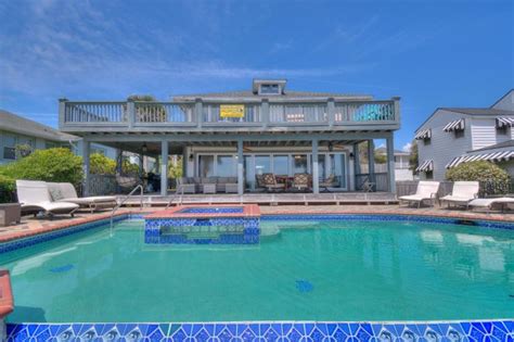 Osprey Nest Luxury Myrtle Beach Oceanfront House Pool Hot Tub Elliott Beach Rentals