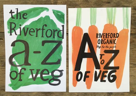 Riverford Organic A To Z Of Veg Branding Shop Marketing Consultant