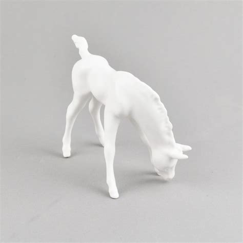 Goebel Horse Foal Porcelain Figurine White 5 78in Ebay