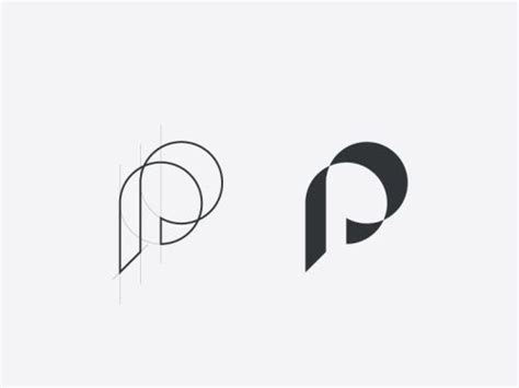 Logo Design Inspiration P Logo Design Monogram Logo Design Letter