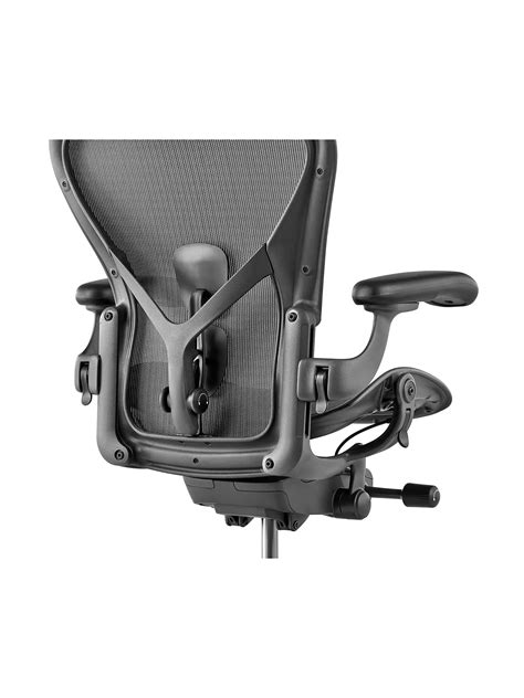 Herman Miller Aeron Office Chair Graphite At John Lewis And Partners