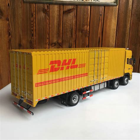 124 Dongfeng Dhl Delivery Truck Diecast Model