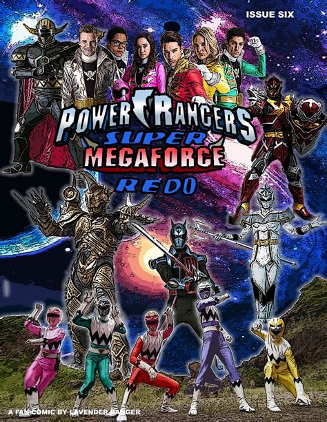 Henshin Grid Fan Comic Power Rangers Super Megaforce Redo Issues 4 6