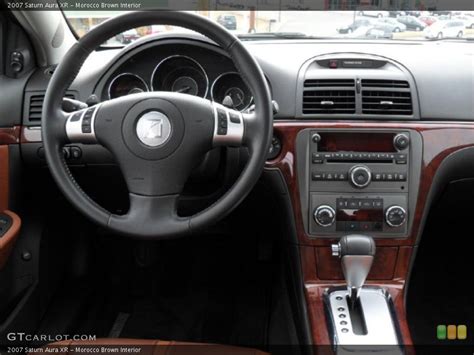 This car has been mildly customized and uniquely built. Morocco Brown Interior Dashboard for the 2007 Saturn Aura ...