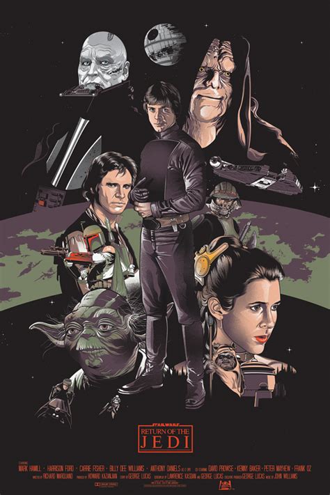 The Geeky Nerfherder Cool Art Original Star Wars Trilogy By Vincent