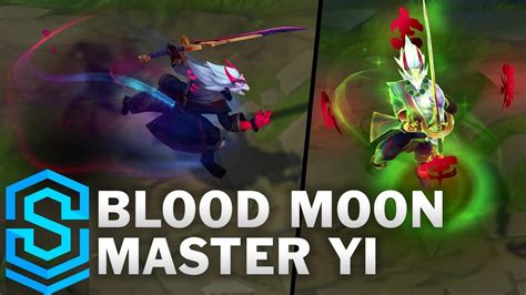 Blood Moon Master Yi Skin Spotlight Pre Release League Of Legends