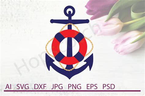 Anchor Svg Anchor Dxf Cuttable File By Hopscotch Designs Thehungryjpeg