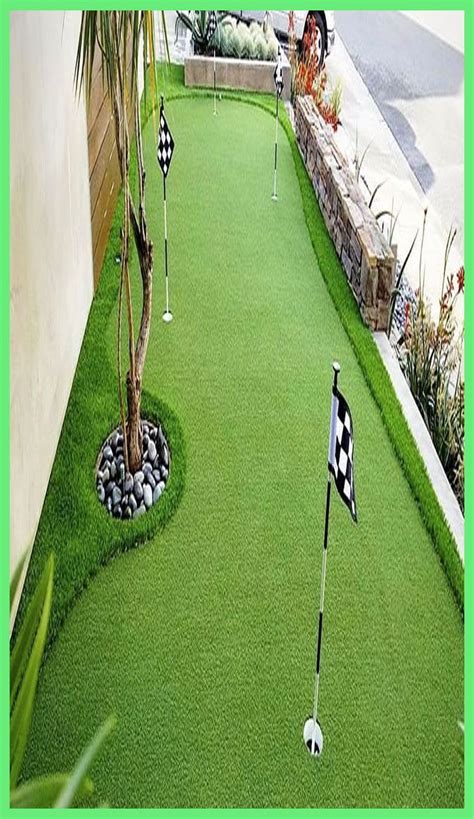 Residential Putting Green Kit Outdoor Xgrass Putting Green Kit In