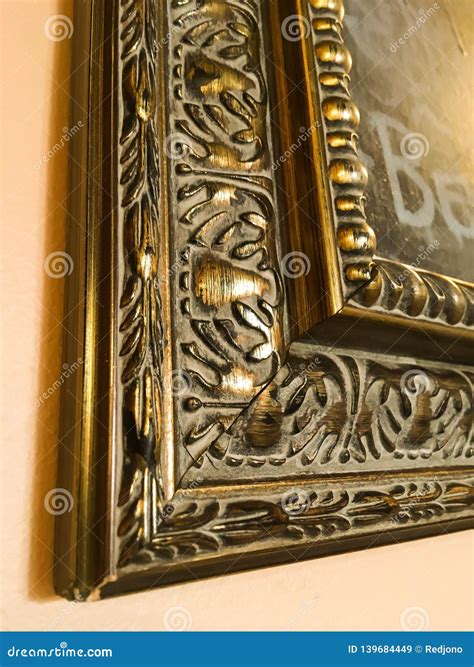 Intricate Picture Frame Stock Image Image Of Corner 139684449