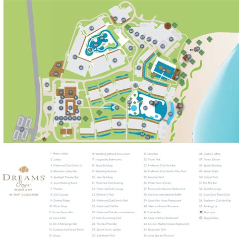Resort Map Dreams Onyx Resort And Spa Punta Cana Dr