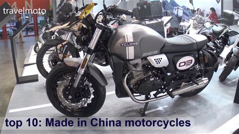 Top 10 Made In China Motorcycles 2019 Youtube