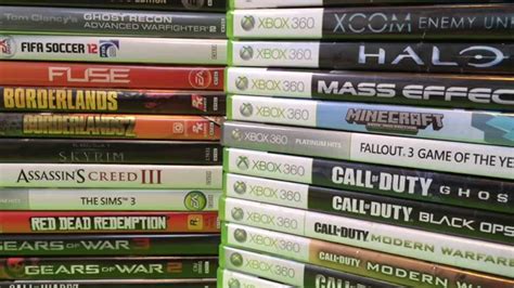 My Xbox 360 Collection First Video Youtube