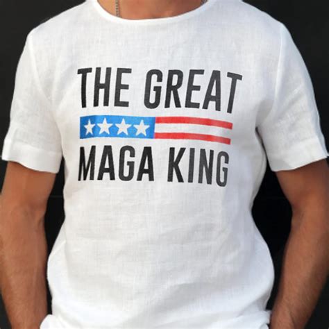The Return Of The Great Maga King Maga Trump Unisex T Shirt Kaiteez