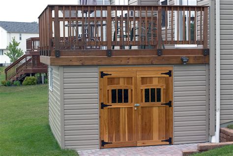 Under Deck Storage Sheds Home Design Ideas