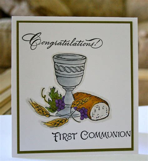 Printable First Communion Cards Printable Templates