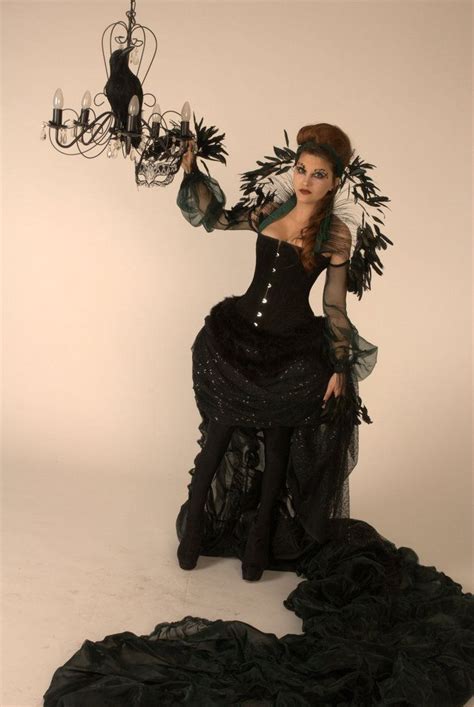 The Raven Costume I By Naddin Nashkitten On Deviantart Raven Costume Crow Costume Diy