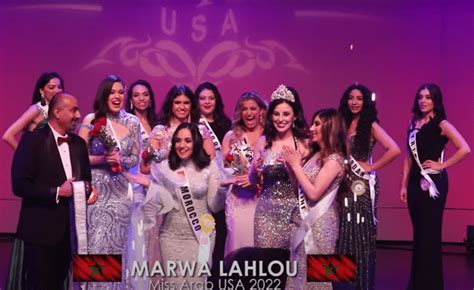 Moroccos Marwa Lahlou Crowned Miss Arab Usa