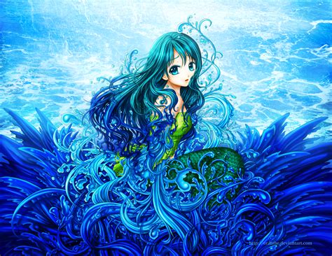 49 Anime Mermaid Wallpaper