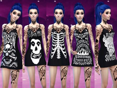 The Sims Resource Gothalternativeemoscene Dress