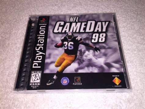 Nfl Gameday 98 Sony Playstation 1 1997 Ps1 Black Label Complete
