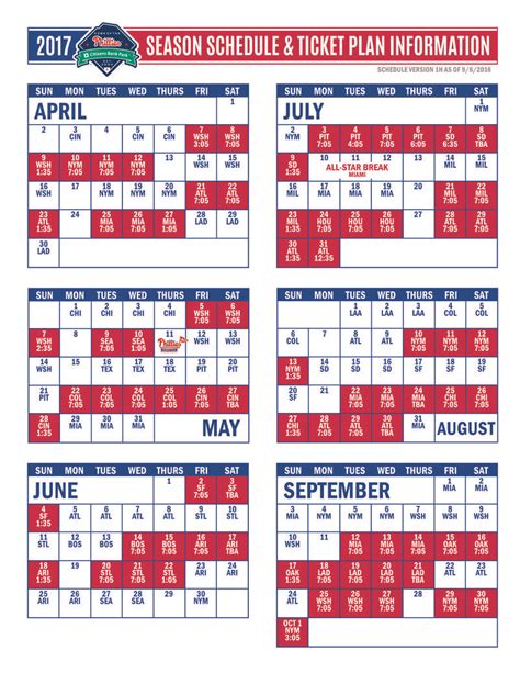 Phillies Schedule Red Sox Phillies