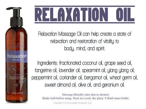 Relaxation Massage Oil Has Been Added To The Love It Share It Set Of Cards Click Touch Here