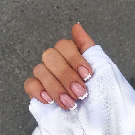 French Nails French Tip Acrylic Nails Pretty Acrylic Nails Best