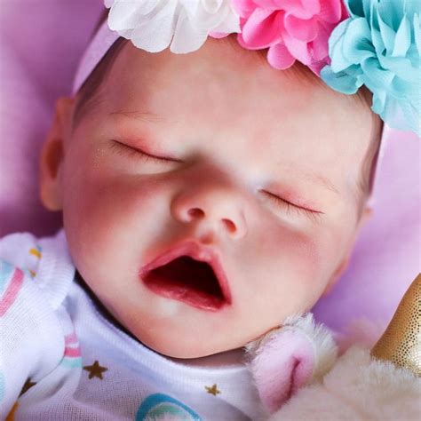 17 Real Lifelike Journey Silicone Reborn Baby Doll Girl With Named Dolores