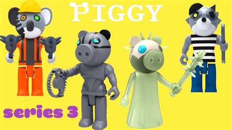 New Piggy Series 3 Poseable Action Figures And Plush With Kolie