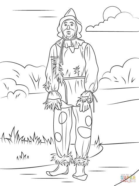Here, there are different scarecrow theme coloring pages that would surely tickle the imagination of preschool or kindergarten goers. Tin Man Coloring Page at GetColorings.com | Free printable ...