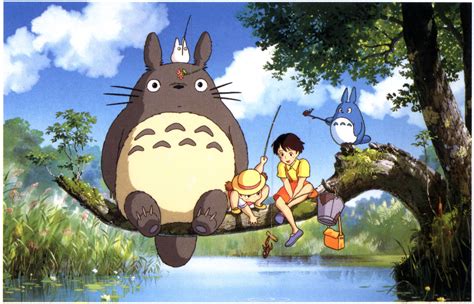 Studio Ghibli Totoro My Neighbor Totoro Spirited Away Howls Moving