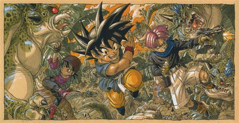 You are purchasing a art print, 8 1/4 x 11 3/4 inches on high quality card. Original Illustration - Dragon Ball GT TV series - 03 | Flickr