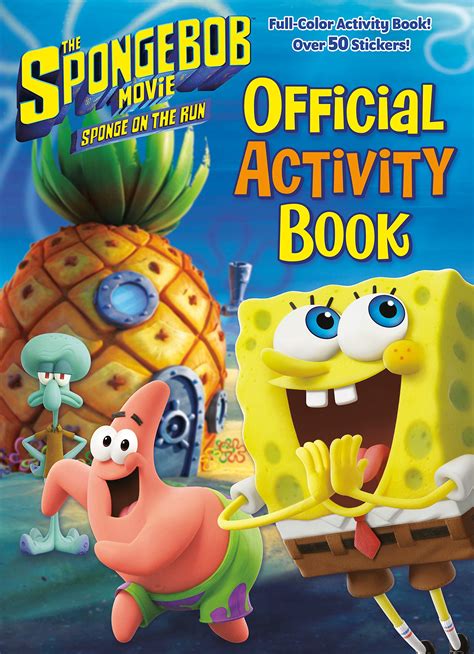 The Spongebob Movie Sponge On The Run Official Activity Book