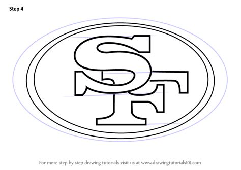 In the summer, the cubs were always on in the background. Learn How to Draw San Francisco 49ers Logo (NFL) Step by ...