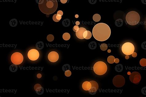 Orange Blur Effect Black Backgroundabstract Black Unfocused Blur Light
