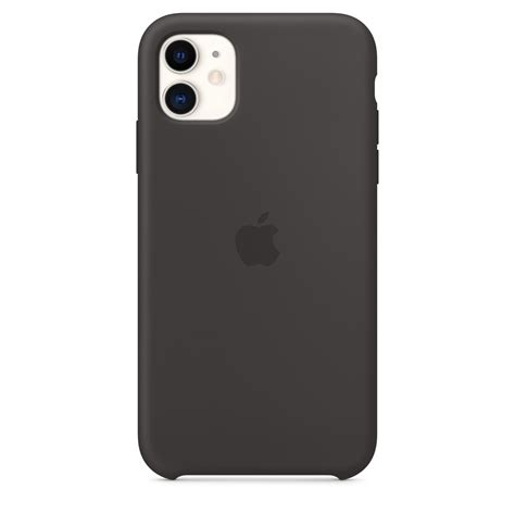 Iphone 11 Silicone Case Black Apple