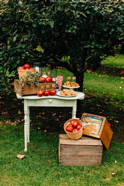 An Apple Farm Picnic Fall Picnic Apple Birthday Apple Farm
