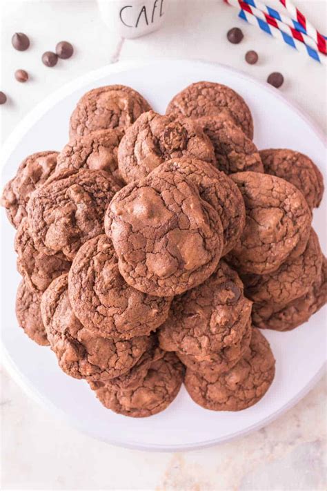 Best Brownie Mix Cookies Recipe Simply Stacie