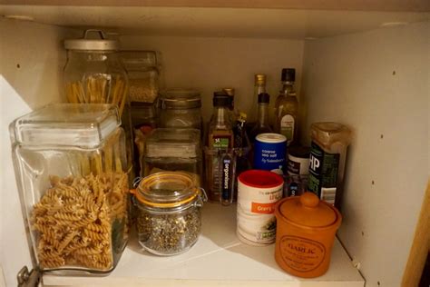 Coat cupboard hall cupboard linen cupboard cupboard ideas laundry cupboard utility cupboard cupboard wardrobe kitchen cupboard above: How to organise the kitchen food cupboards - Organised Jo