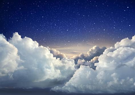 4k 00:10 4k tiempo lapso, hermoso cielo con fondo de nubes, cielo con nubes clima naturaleza nube azul, cielo azul con nubes y sol, nubes al amanecer. Fondo Estrellado Hermoso Del Cielo Nocturno Con Las Nubes ...