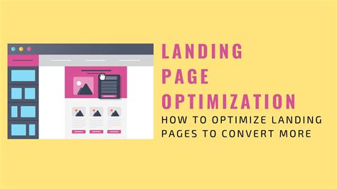 Landing Page Optimization Tips How To Optimize Landing Pages To