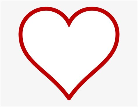 Big Heart Shape Template PNG Image | Transparent PNG Free Download on