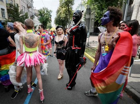 Ukraine Hosts Biggest Ever Gay Pride Parade Firstpost