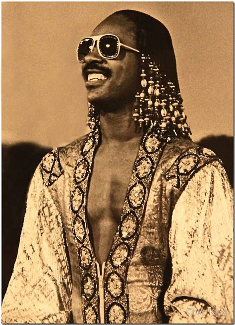 Stevie Wonder Before A Concert Late 70s Stevie Wonder Music Icon