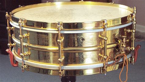 Ludwig 5x14 Black Beauty Snare Drum Refinished 1920s