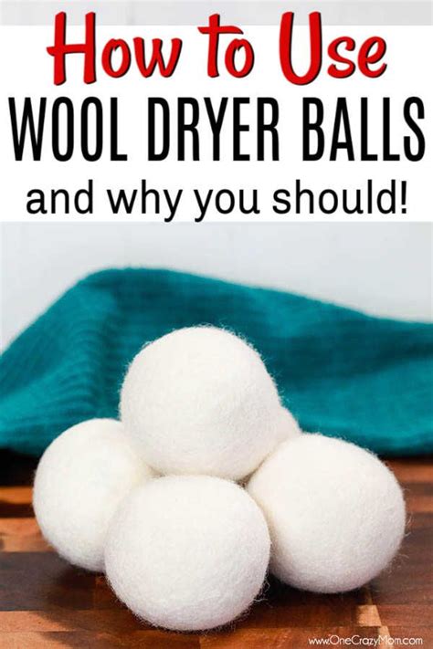 learn how to use wool dryer balls instead of dryer sheets for a chemical free alternative to