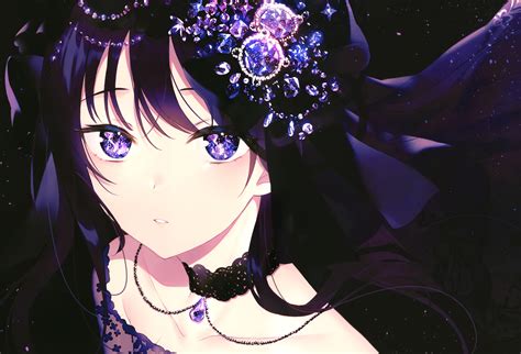 Purple Anime Girl Wallpapers Top Những Hình Ảnh Đẹp