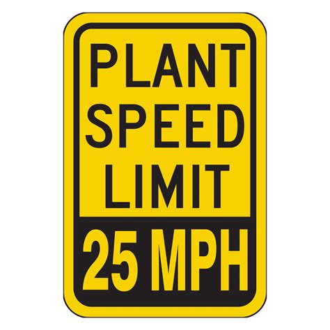 Speed 5 Sign Federal Mutcd R2 1 Reflective Street Signs